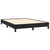 Bed Frame without Mattress Black 137x187 cm Double Velvet