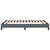 Bed Frame without Mattress Dark Grey 152x203 cm Queen Velvet