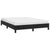 Bed Frame without Mattress Black 152x203 cm Queen Velvet