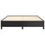 Bed Frame without Mattress Black 152x203 cm Queen Faux Leather