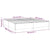 Bed Frame without Mattress Dark Grey 152x203 cm Queen Velvet