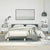 Bed Frame without Mattress Dark Grey Queen Fabric