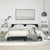 Bed Frame without Mattress Black Double Faux Leather