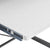 Corner Computer Desk White 132x112x99 cm Engineered Wood