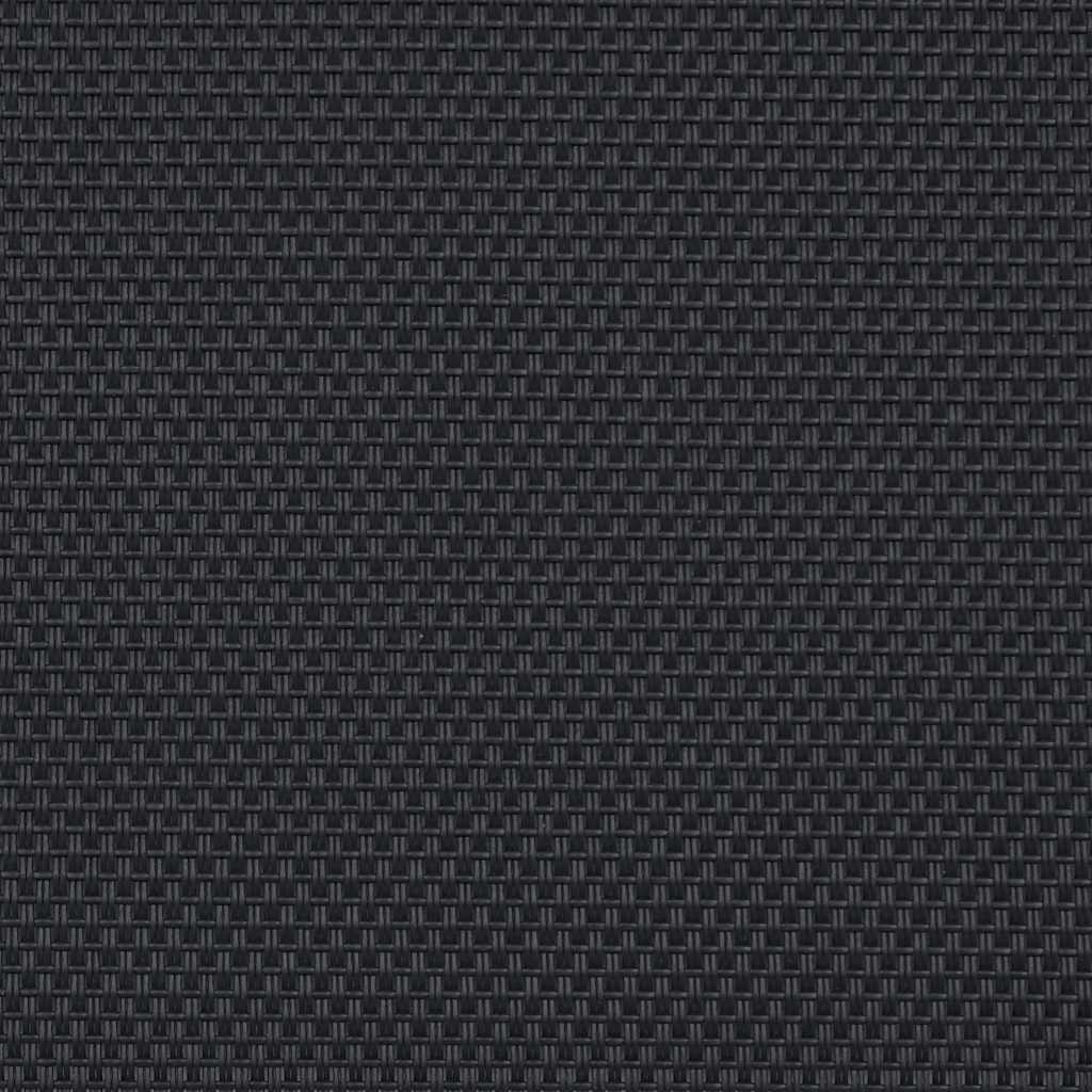 Folding Garden Chairs 8 pcs Solid Wood Acacia and Textilene