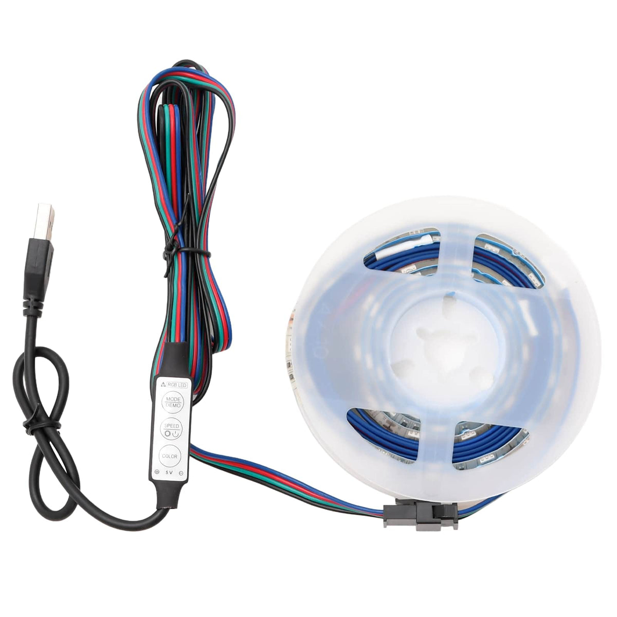 LED Strip 2 pcs Black SMD5050