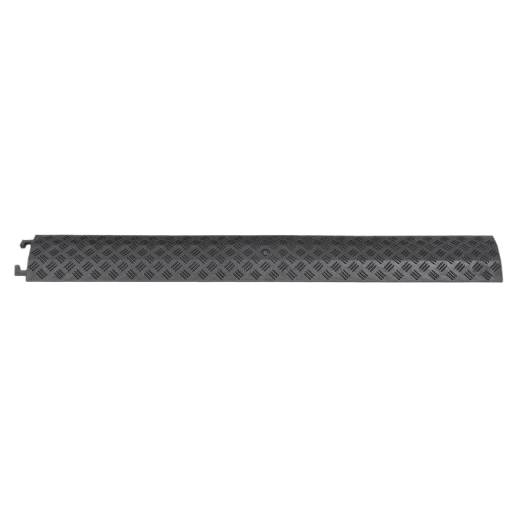 Cable Protector Ramps 2 pcs 98.5 cm Black