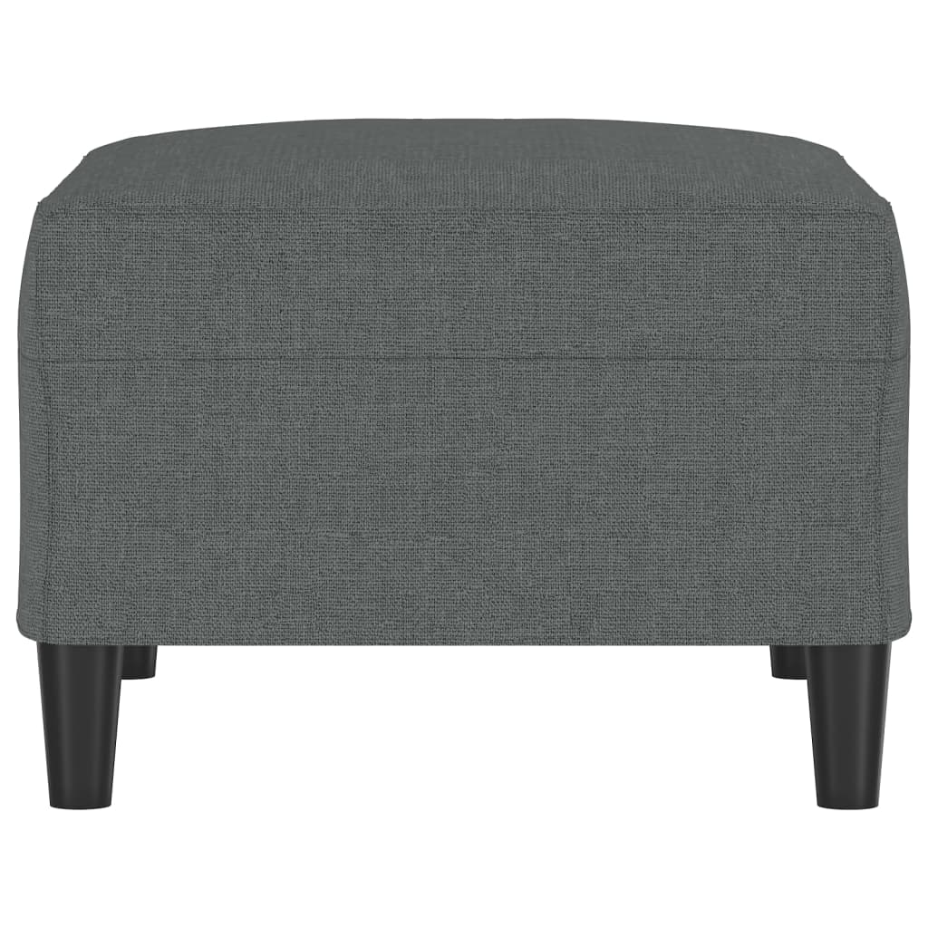 Footstool Dark Grey 70x55x41 cm Fabric