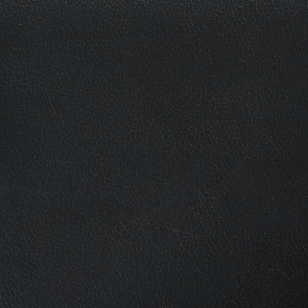 Footstool Black 70x55x41 cm Faux Leather