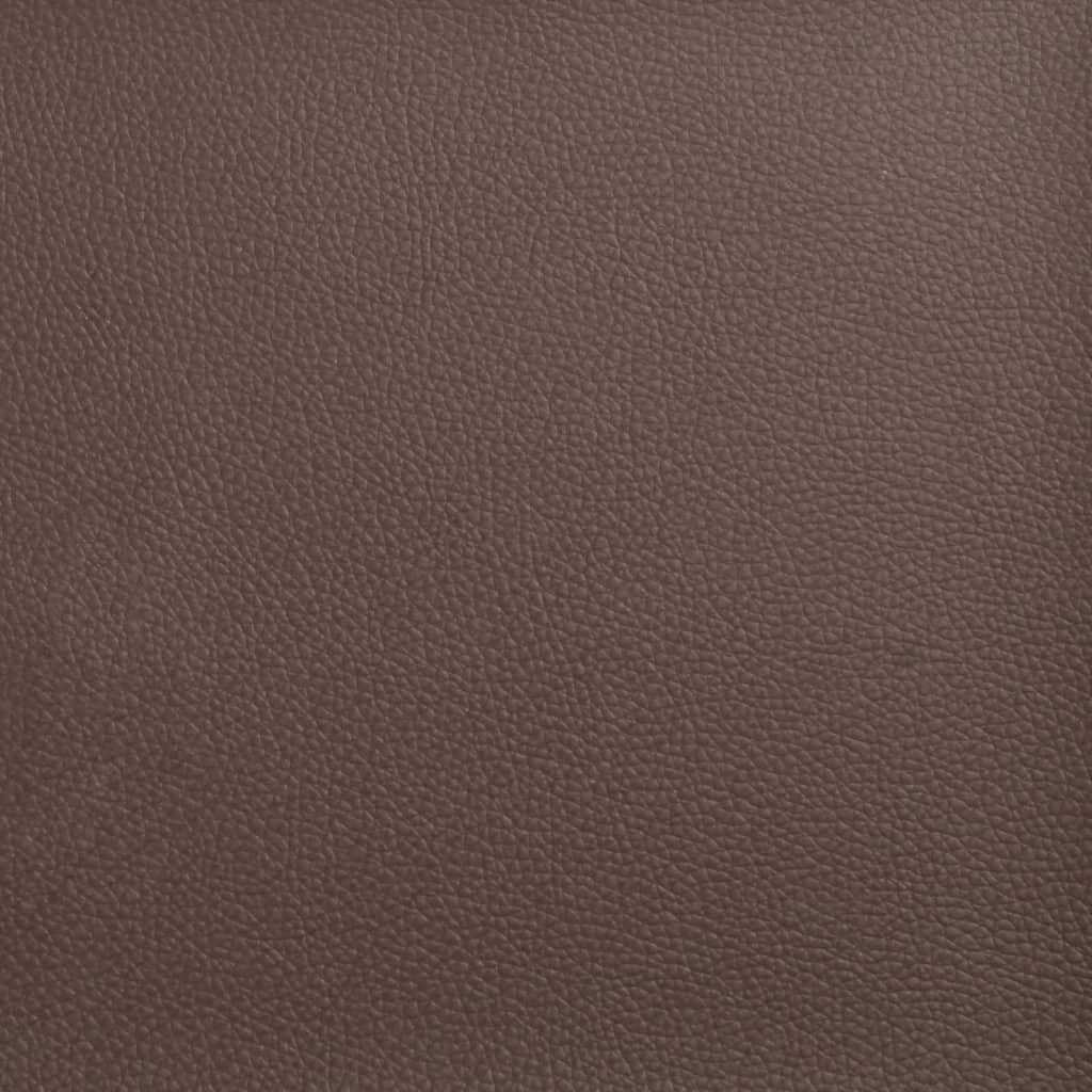 Footstool Brown 60x50x41 cm Faux Leather
