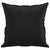 Throw Pillows 2 pcs Black 40x40 cm Faux Leather