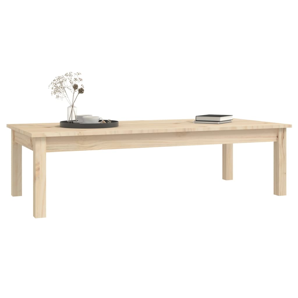 Coffee Table 110x50x30 cm Solid Wood Pine