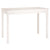 Dining Table White 110x55x75 cm Solid Wood Pine