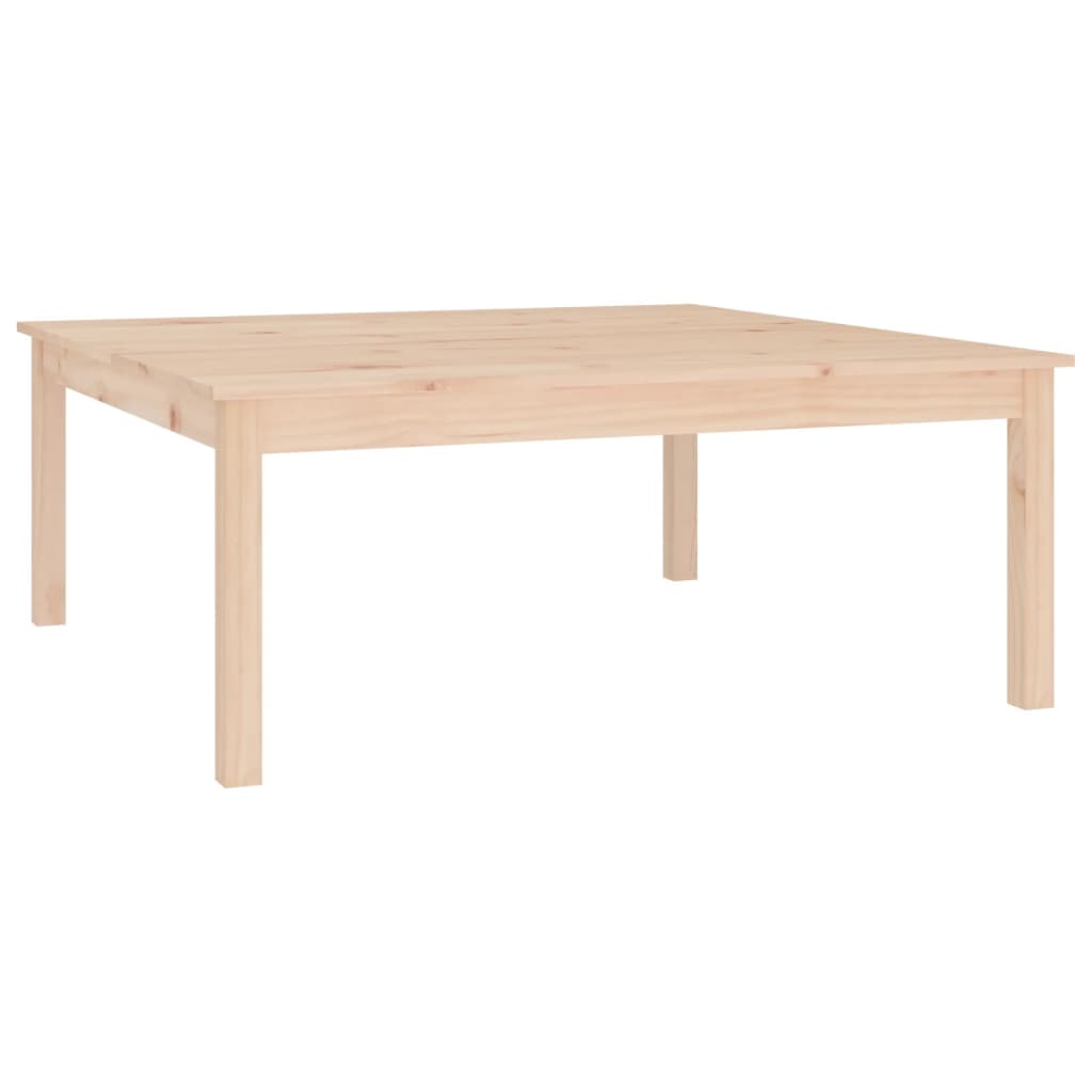 Coffee Table 100x100x40 cm Solid Wood Pine