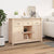 Sideboard 100x35x74.5 cm Solid Wood Pine