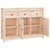 Sideboard 100x35x74 cm Solid Wood Pine