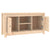 TV Cabinet 103x36.5x52 cm Solid Wood Pine