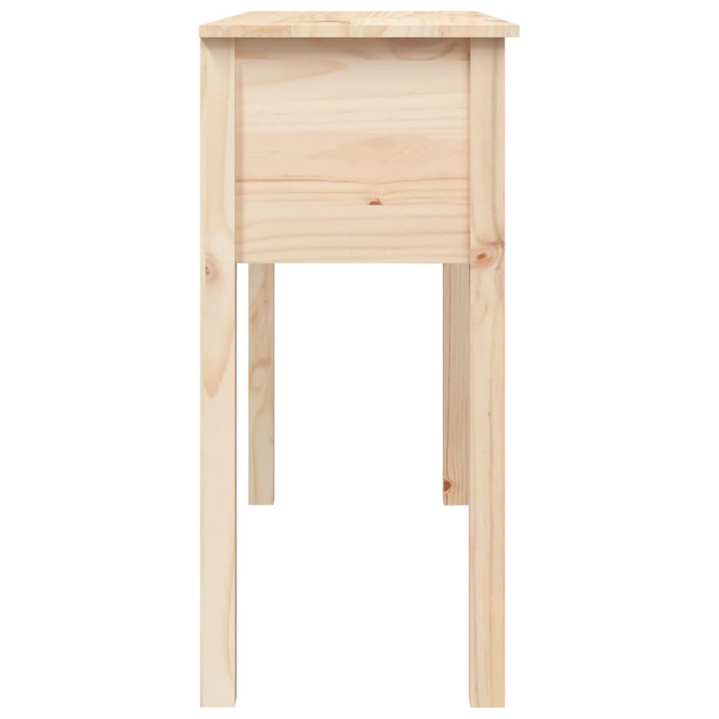 Console Table 100x35x75 cm Solid Wood Pine