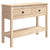 Console Table 100x35x75 cm Solid Wood Pine