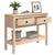 Console Table 100x35x75 cm Solid Wood Pine