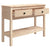 Console Table 100x35x75 cm Solid Wood Pine