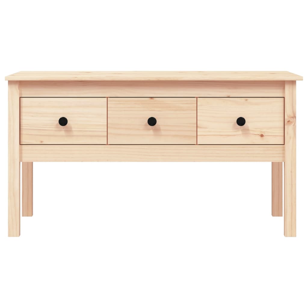 Coffee Table 102x49x55 cm Solid Wood Pine