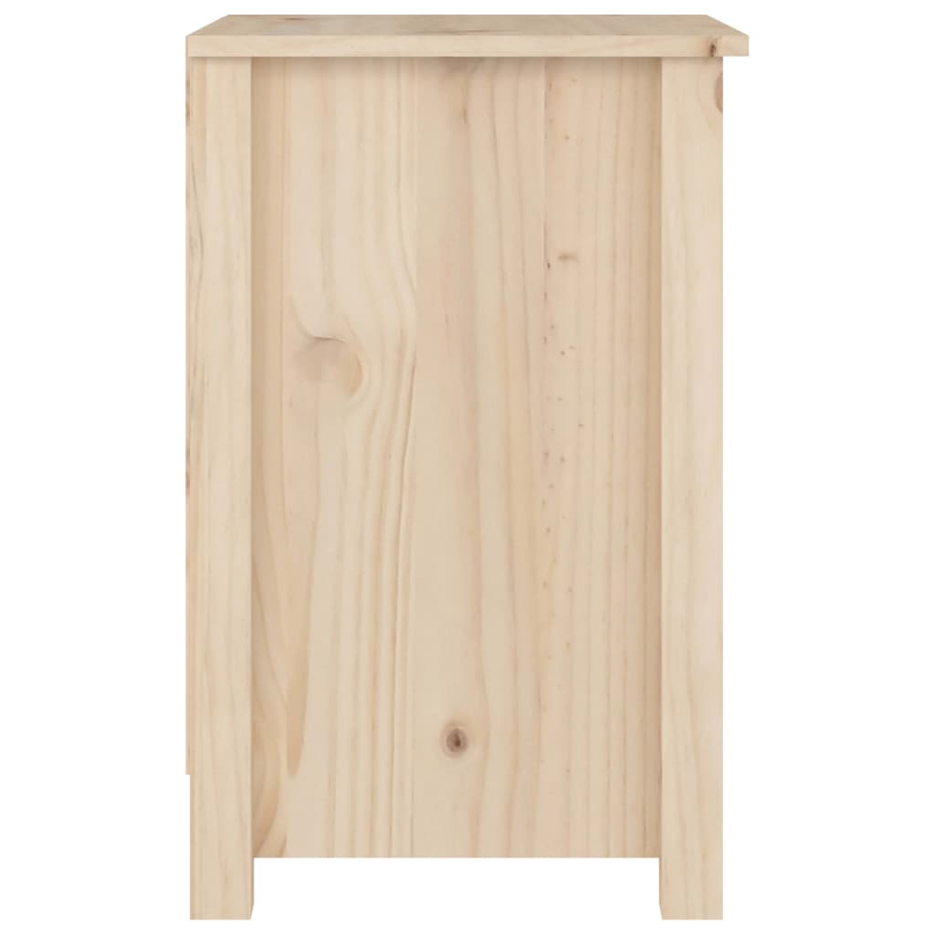 Bedside Cabinets 2 pcs 40x35x55 cm Solid Wood Pine