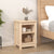 Bedside Cabinets 2 pcs 40x35x55 cm Solid Wood Pine