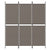 3-Panel Room Divider Anthracite 150x180 cm Fabric