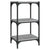 Book Cabinet Grey Sonoma 40x33x70.5 cm Engineered Wood and Steel