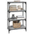 Book Cabinet Grey Sonoma 60x33x100 cm Engineered Wood and Steel