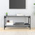 TV Cabinet Grey Sonoma 80x33x41 cm Engineered Wood and Steel