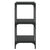 Book Cabinet Black 100x33x70.5 cm Engineered Wood and Steel