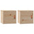 Wall Cabinets 2 pcs 31.5x30x30 cm Solid Wood Pine