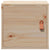 Wall Cabinets 2 pcs 31.5x30x30 cm Solid Wood Pine