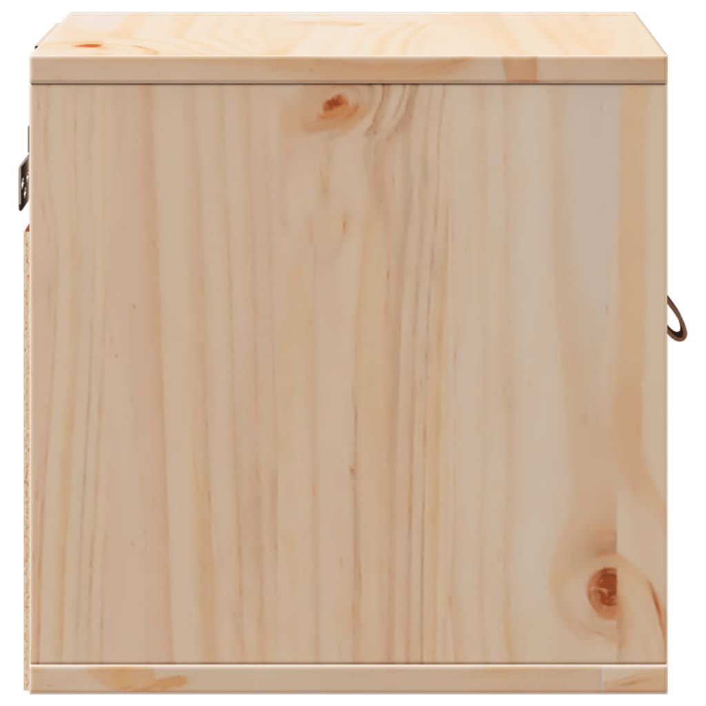 Wall Cabinets 2 pcs 31.5x30x30 cm Solid Wood Pine