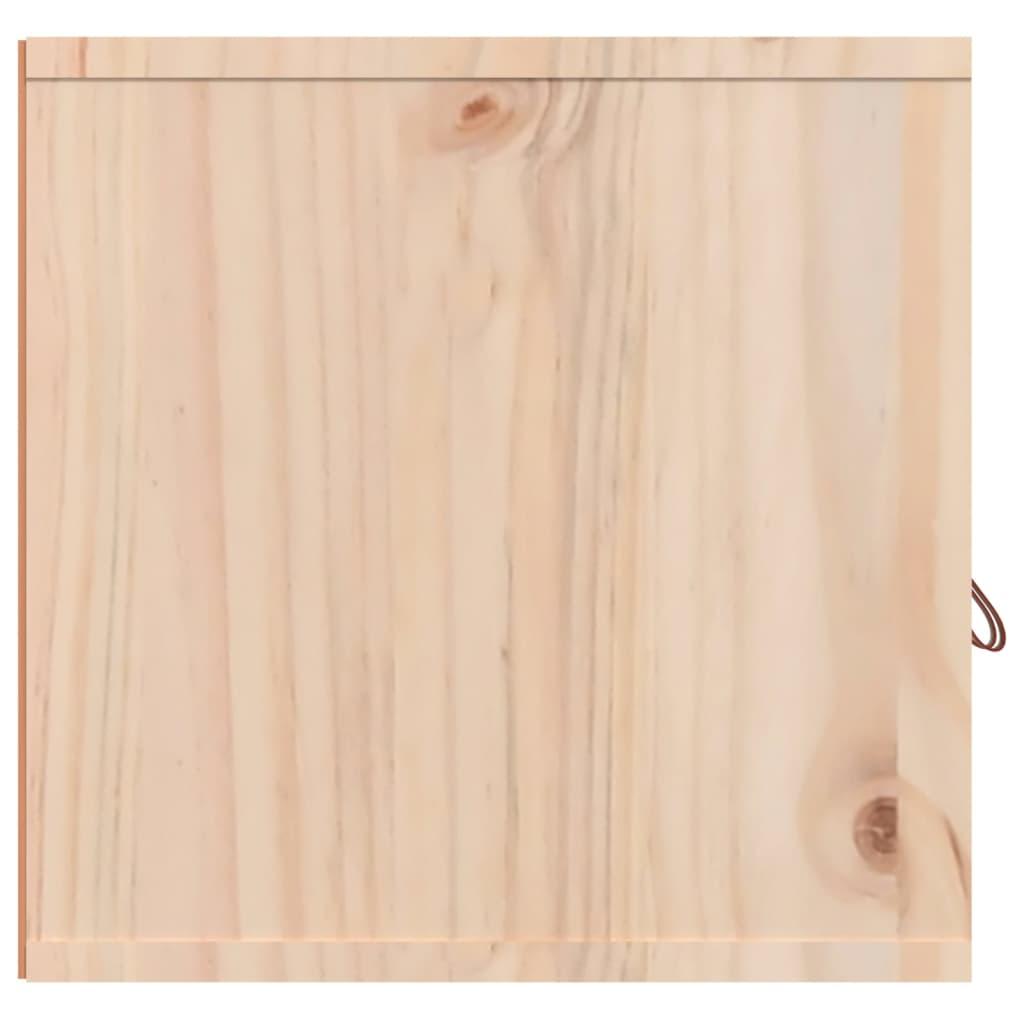 Wall Cabinets 2 pcs 80x30x30 cm Solid Wood Pine