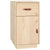 Desk Cabinet 40x50x75 cm Solid Wood Pine