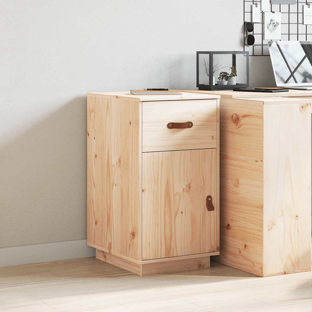 Desk Cabinet 40x50x75 cm Solid Wood Pine