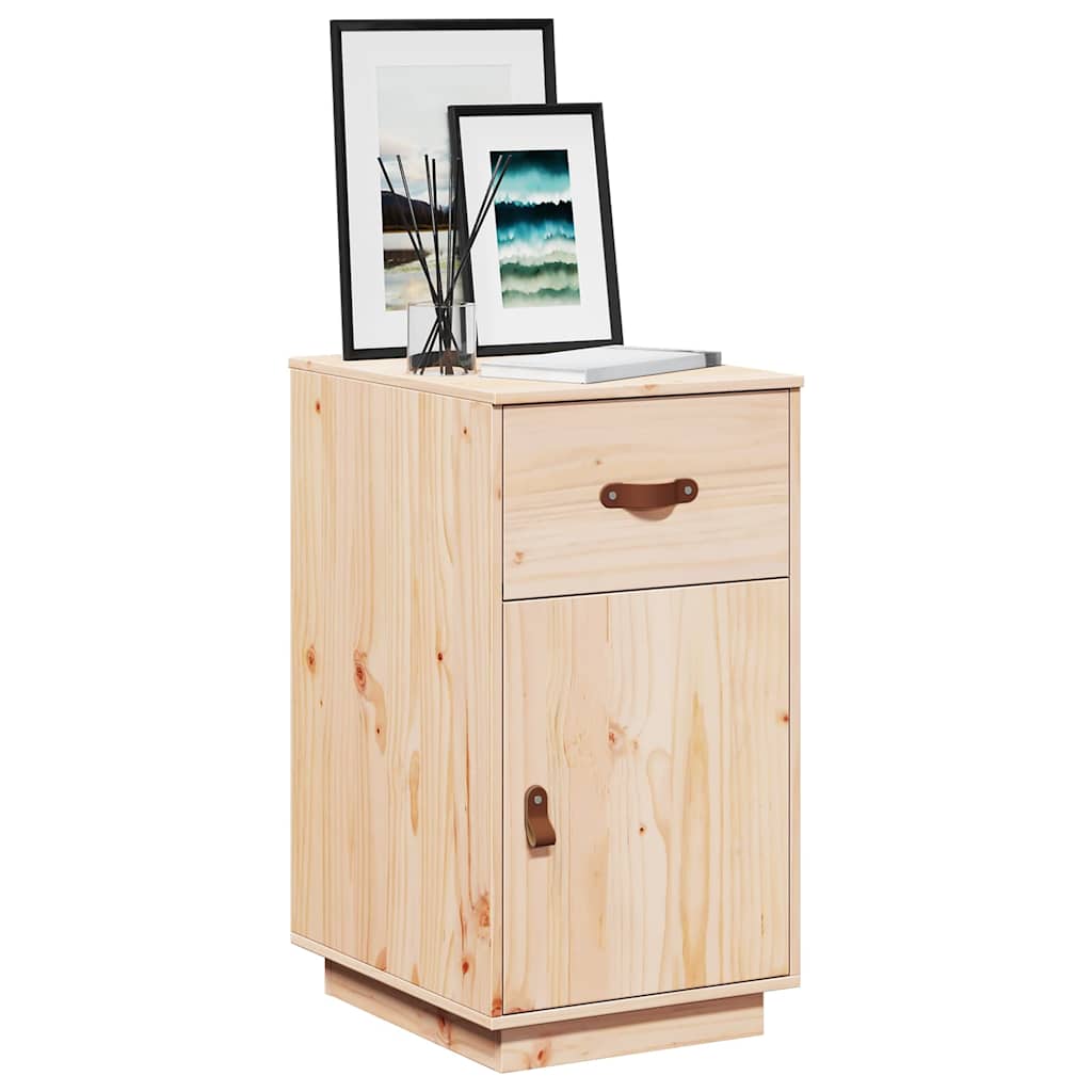Desk Cabinet 40x50x75 cm Solid Wood Pine