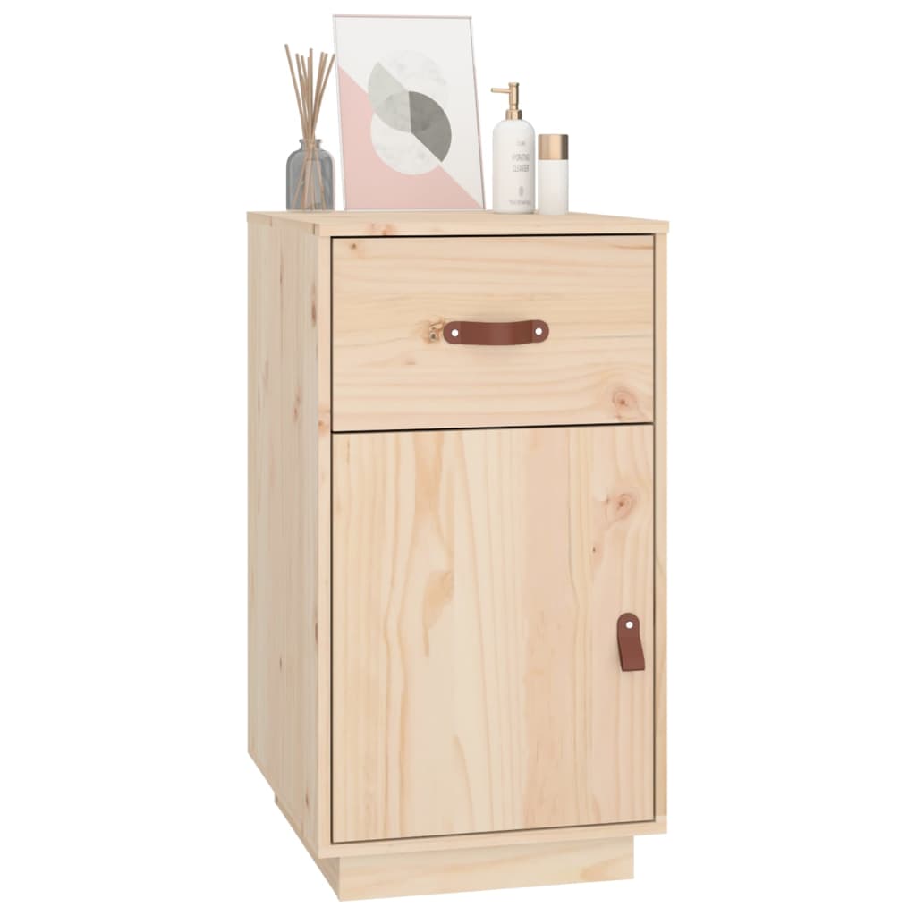 Desk Cabinet 40x50x75 cm Solid Wood Pine