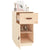 Desk Cabinet 40x50x75 cm Solid Wood Pine