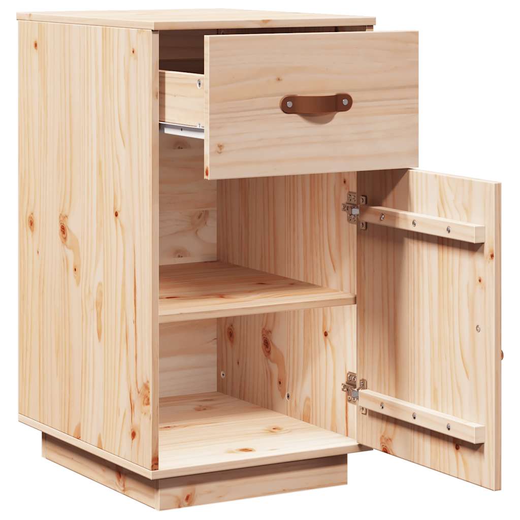 Desk Cabinet 40x50x75 cm Solid Wood Pine