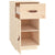 Desk Cabinet 40x50x75 cm Solid Wood Pine