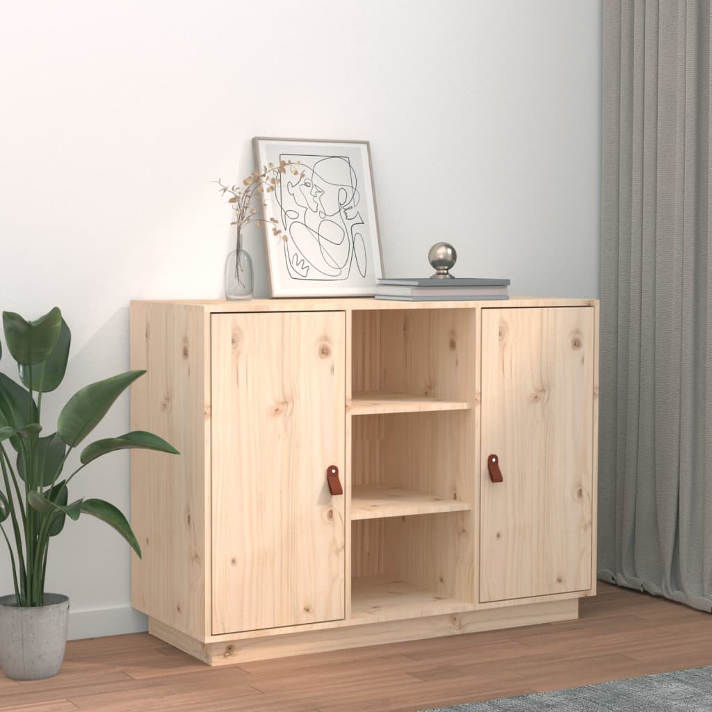 Sideboard 100x40x75 cm Solid Wood Pine