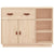 Sideboard 98.5x40x75 cm Solid Wood Pine