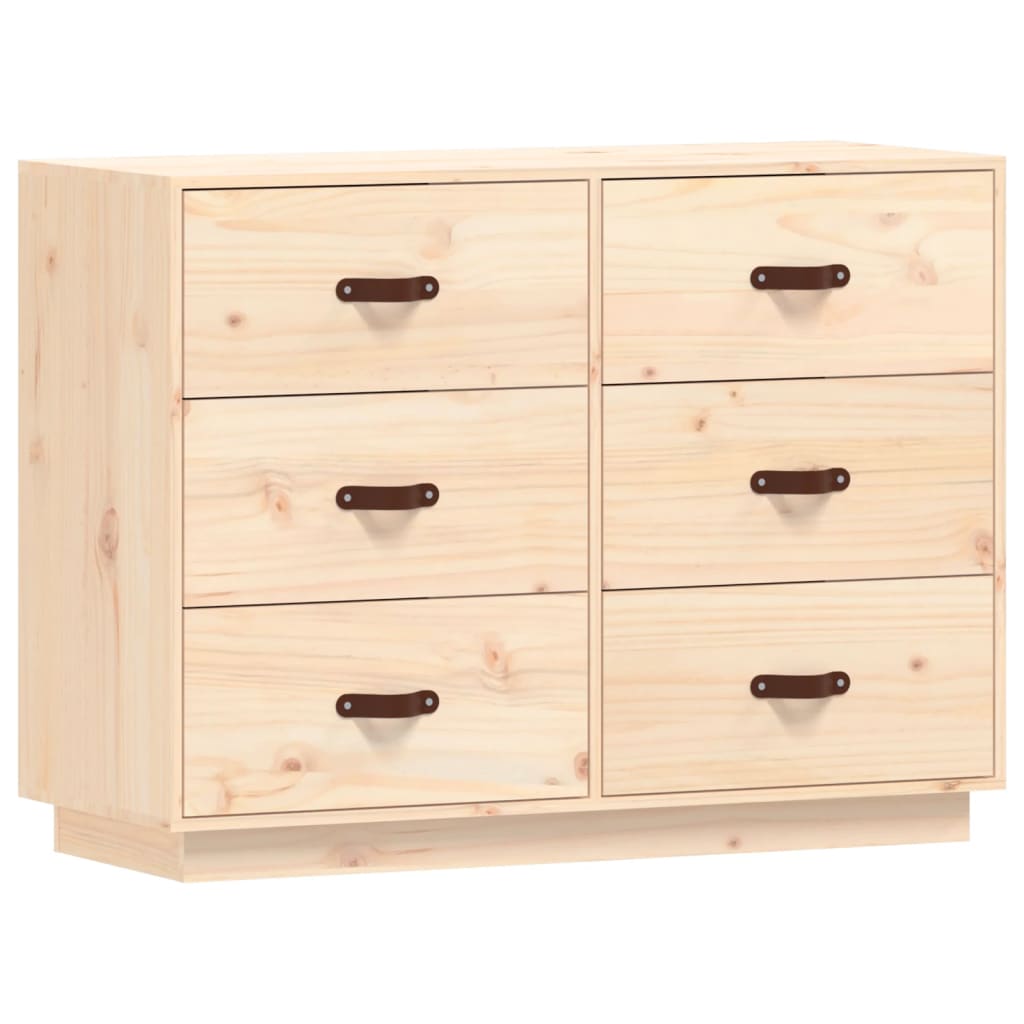 Sideboard 100x40x75 cm Solid Wood Pine