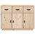 Sideboard 100x40x75 cm Solid Wood Pine