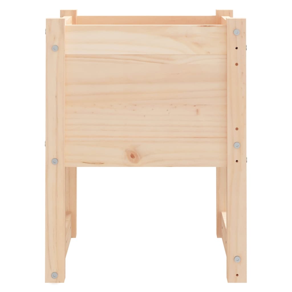 Planter 40x40x52.5 cm Solid Wood Pine