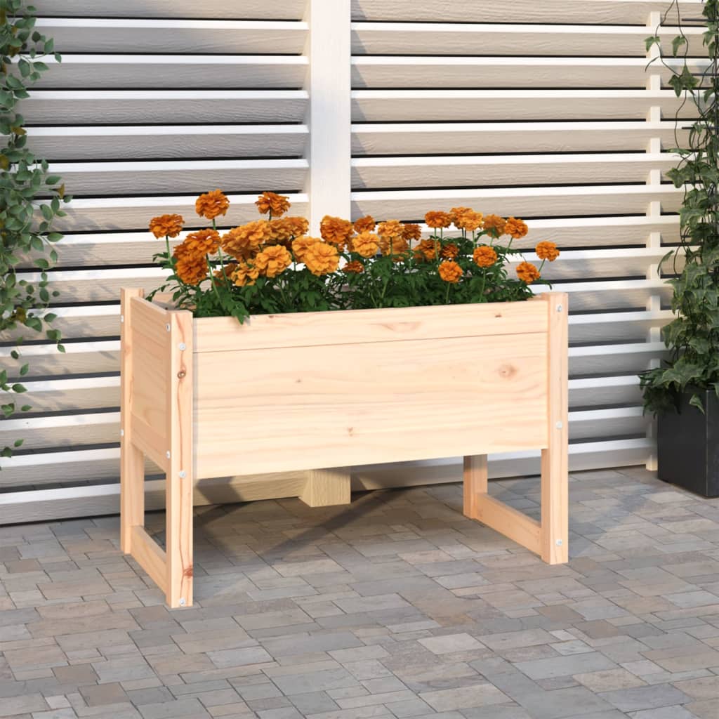 Planter 78x40x52 cm Solid Wood Pine